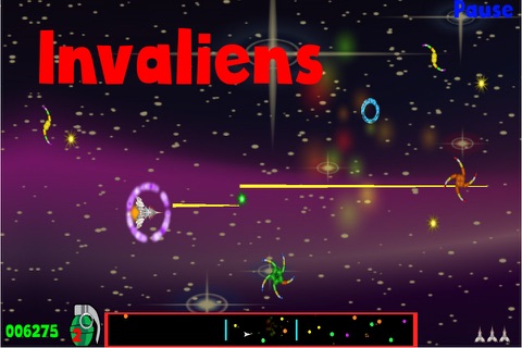 Invaliens, Galaxy Defender. - náhled