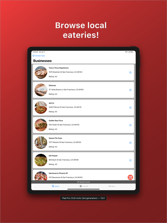 Screenshot #4 pour Find_My_Food