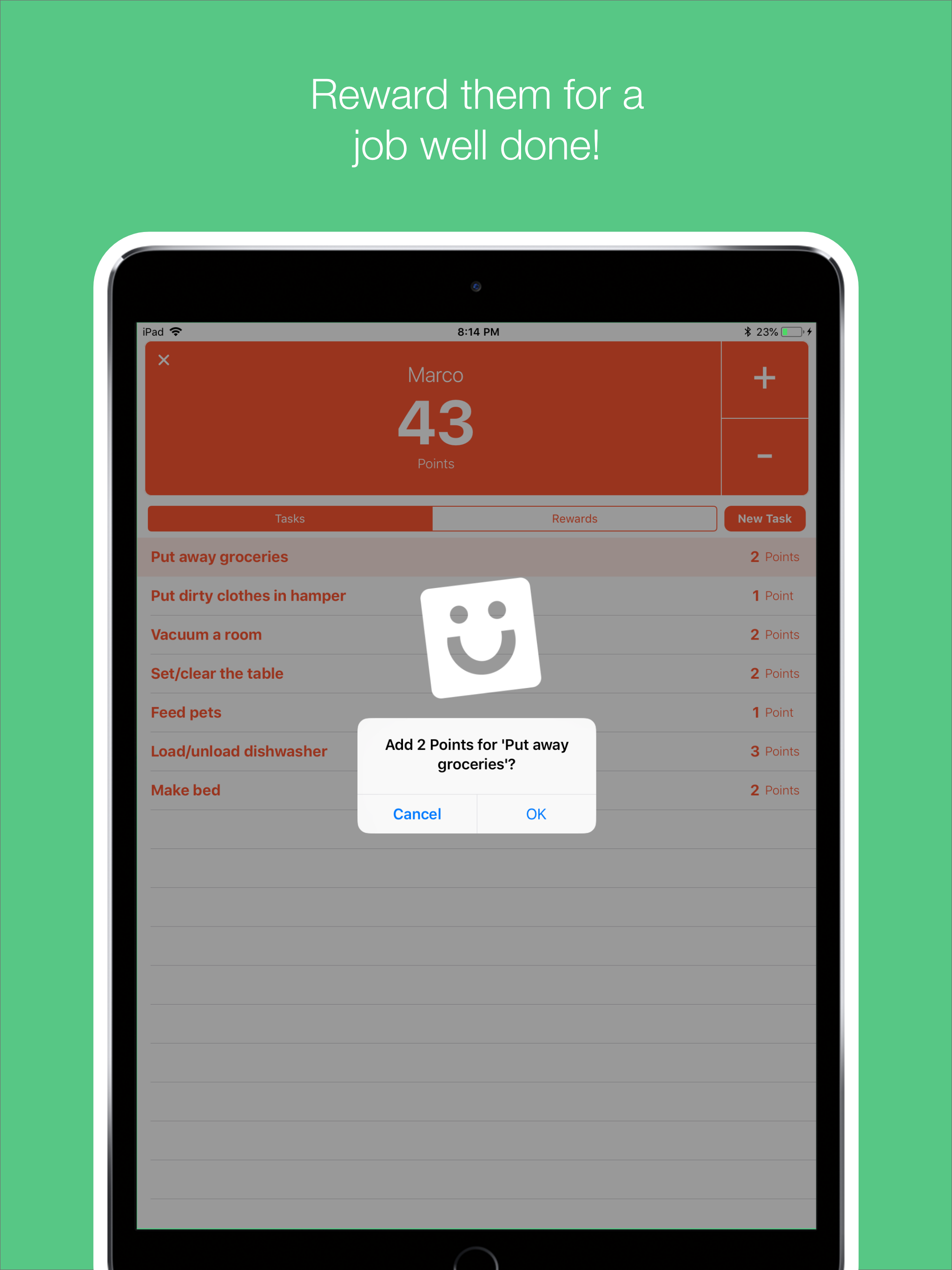 punti - chores tasks & rewards