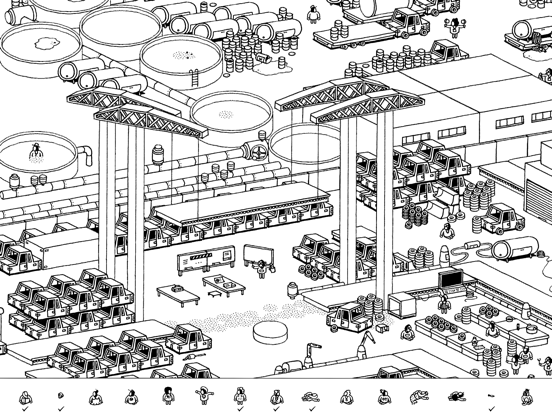 Hidden Folks iPad app afbeelding 7