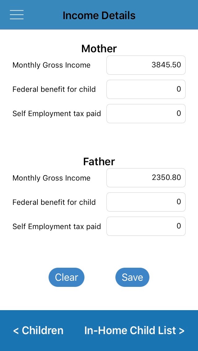 Child Support Calculator of TN