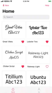 my font - install font for 13+ iphone screenshot 1