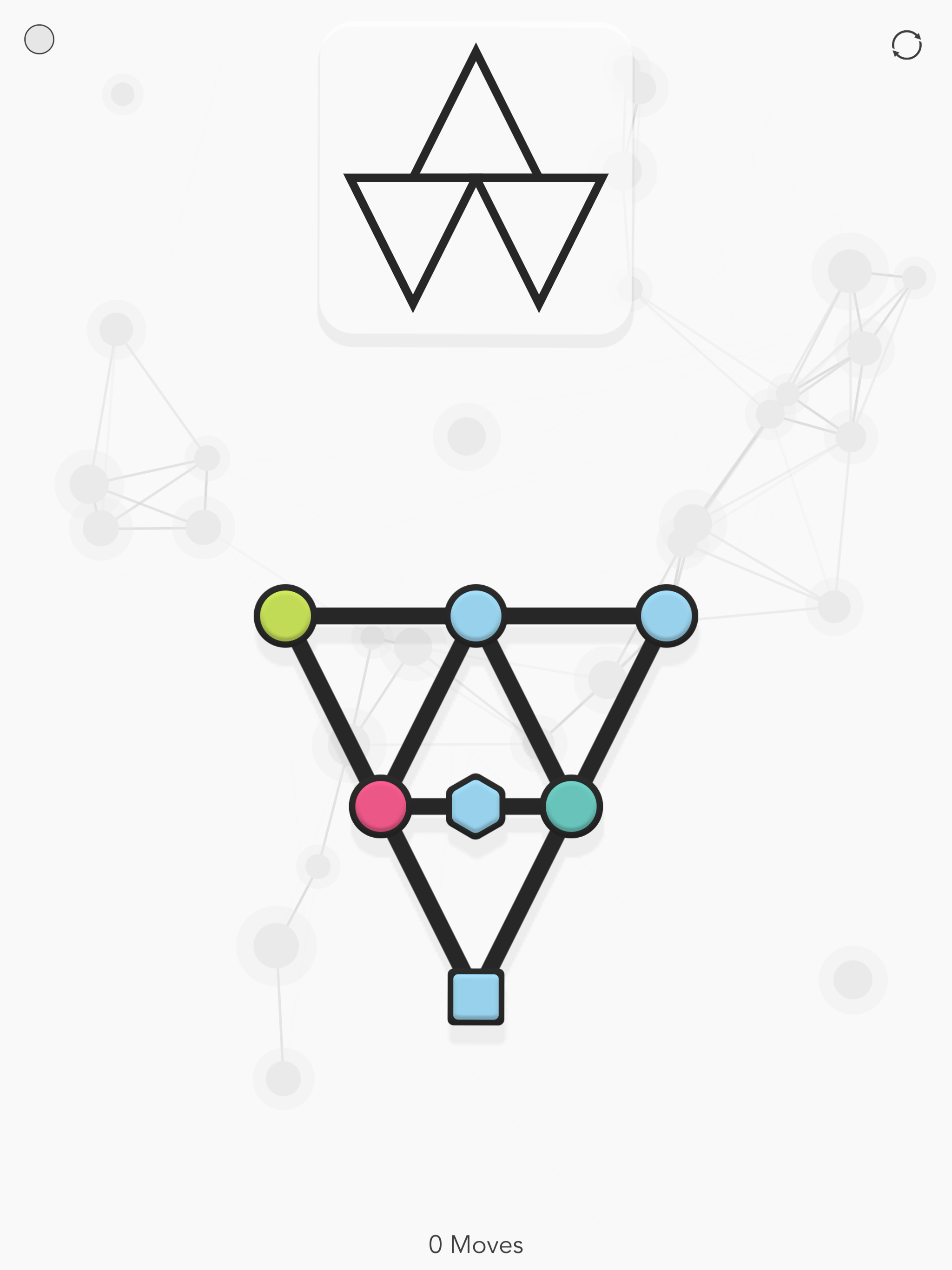 noded - minimalist puzzle