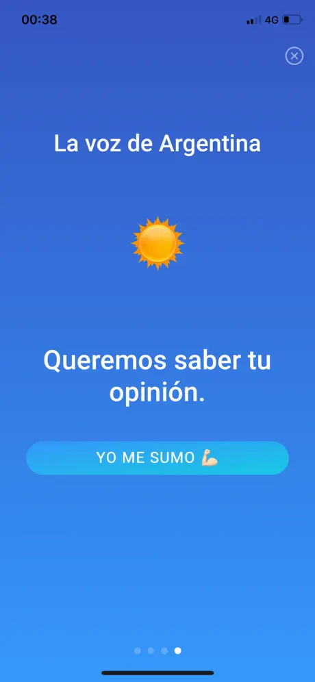 La voz de Argentina