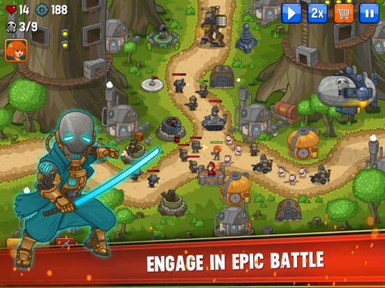 Steampunk Defense iPad screenshot 4 - Games app