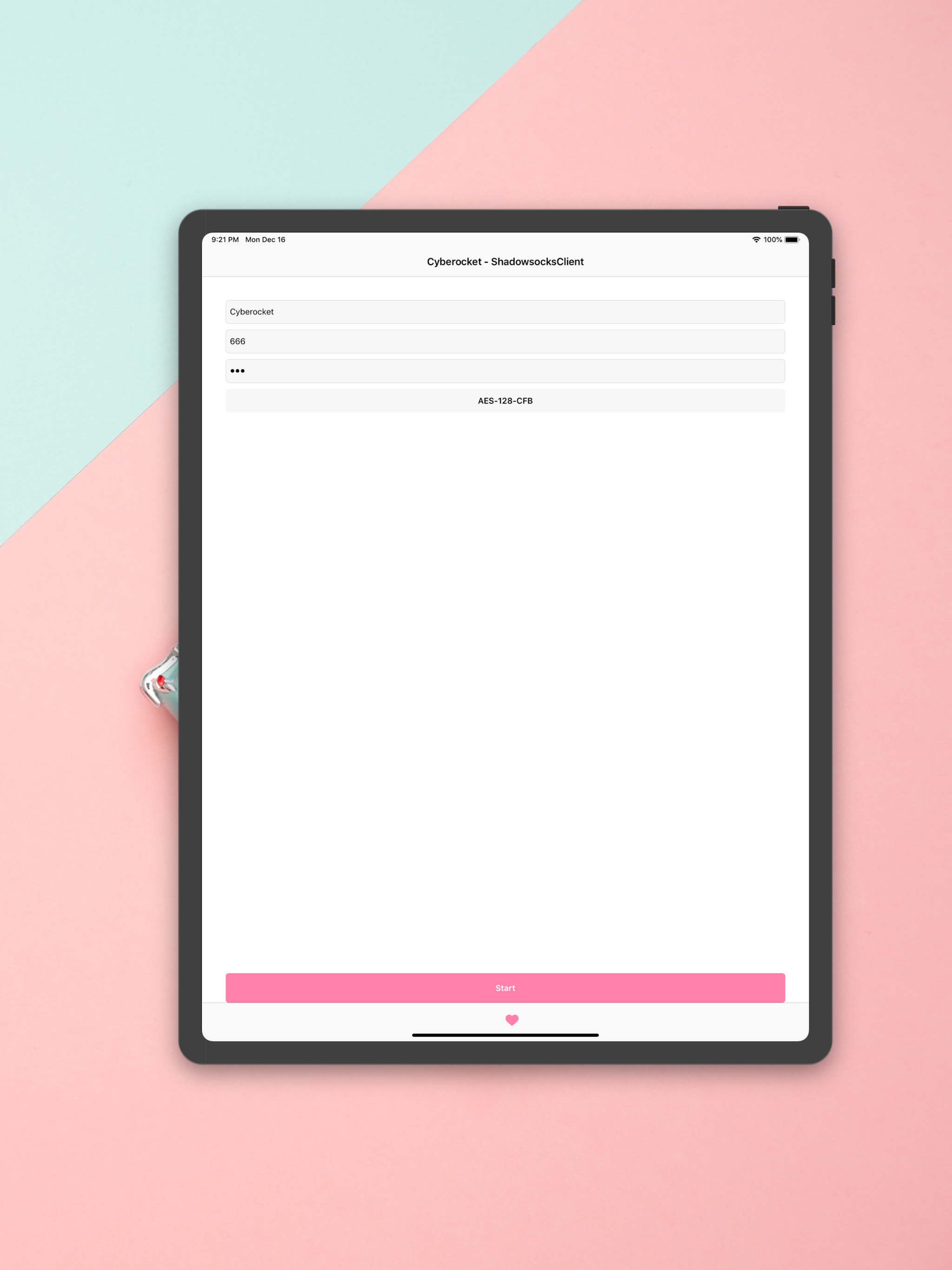Cyberocket - SS Proxy Client