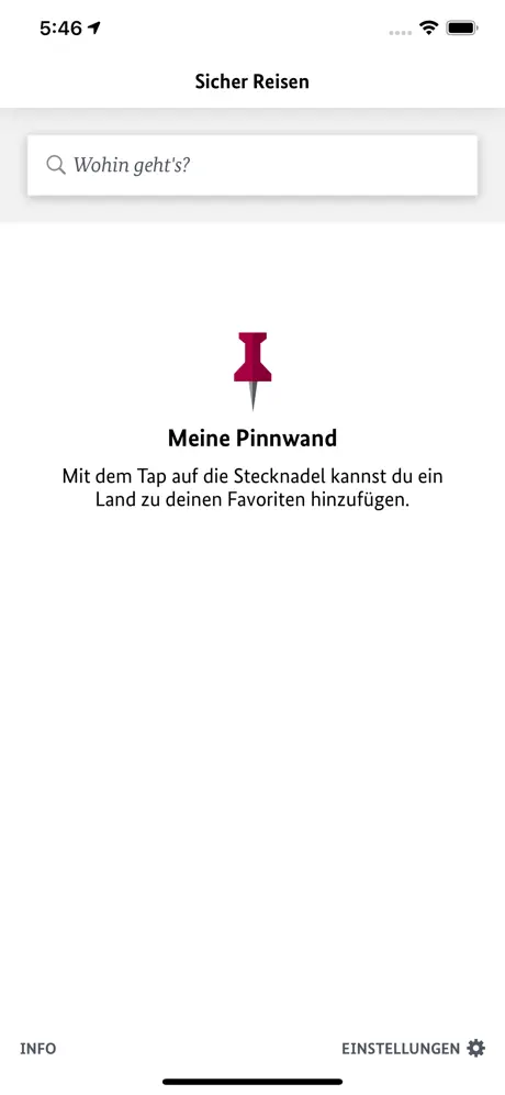 Sicher Reisen