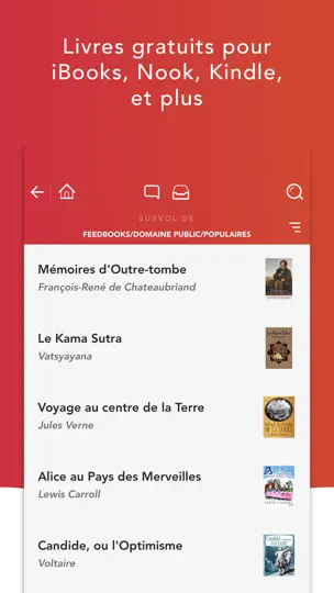Capture d'écran de EBook Search - EPUBs & IBooks sur iPhone 2