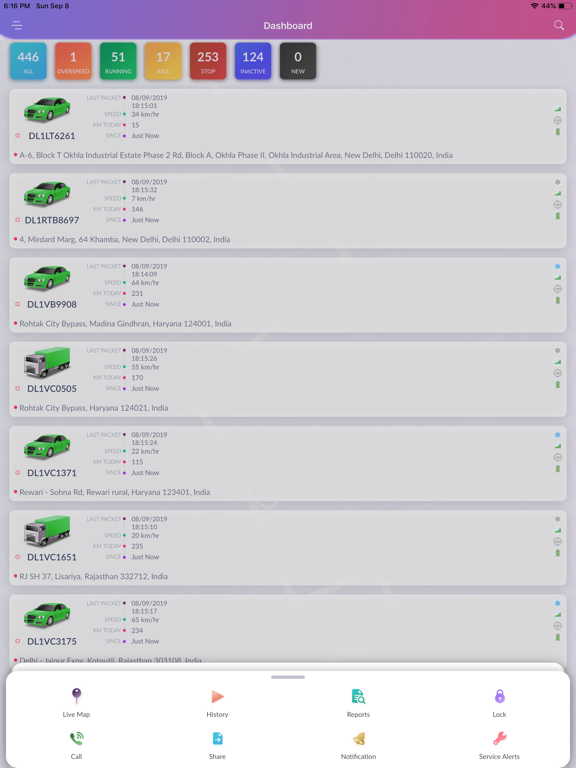 Screenshot #4 pour Smart Circle Vehicle Tracking