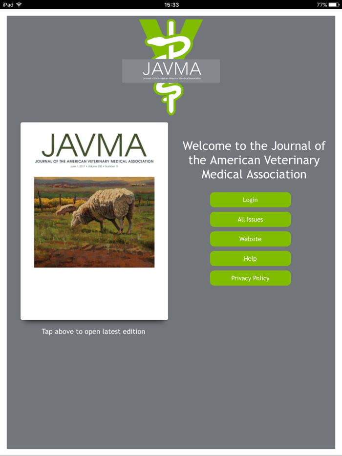 JAVMA Journal of the AVMA