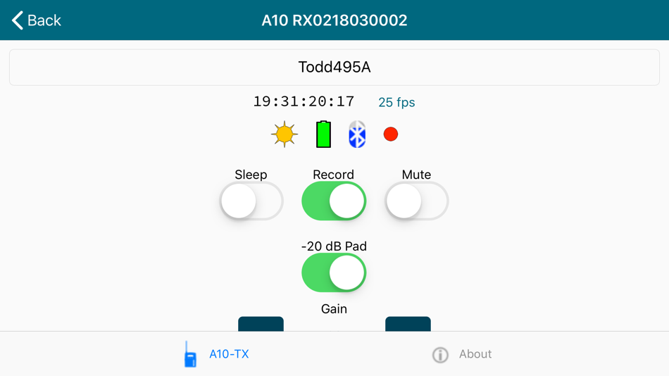#7. A10-TX Remote (iOS) 由: Audio Ltd