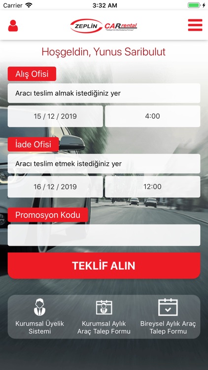 Zeplin Car Rent A Car