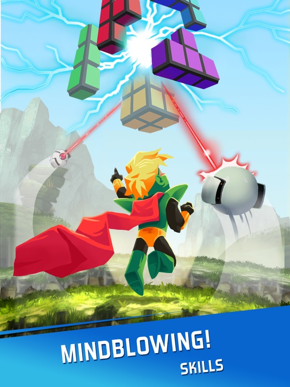 Idle Hero Clicker Game iPad screenshot