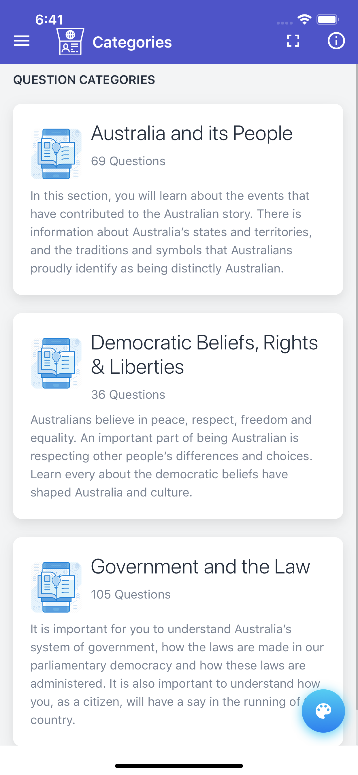 Australian Citizenship Tests screenshot 9