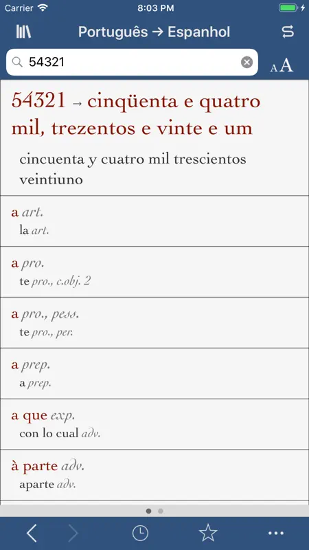 Ultra Espanhol-Português screenshot 3 of 3
