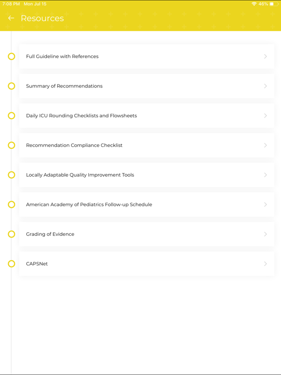 The Canadian CDH Collaborative iPad screenshot 5 - Medical app