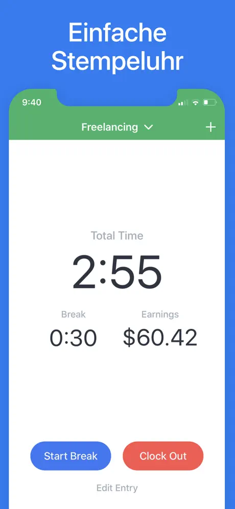 Hours: Zeiterfassung