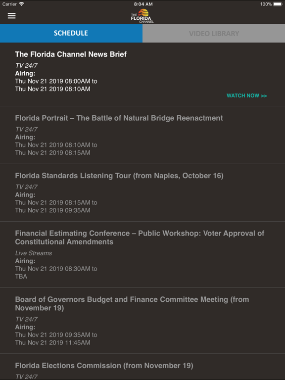 Screenshot #5 pour The Florida Channel