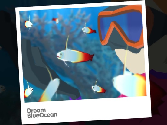 Dream Blue Ocean iPad screenshot