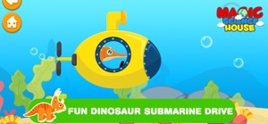 Dinosaur Car Drive Games screenshot #2 for iPhone