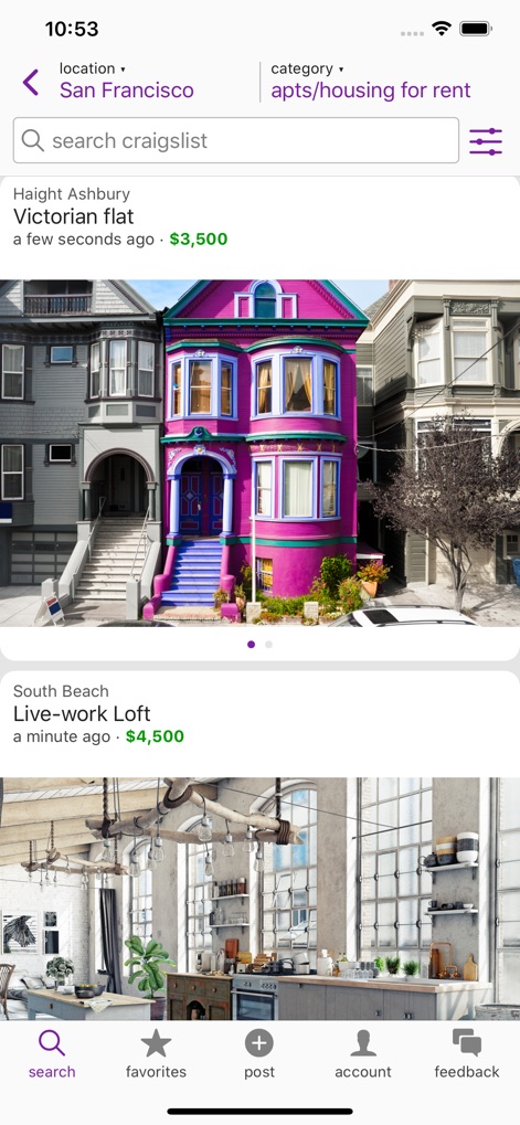 craigslist - Shopping App | MWM