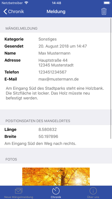 Bürger-App Stadt Oberursel screenshot 2