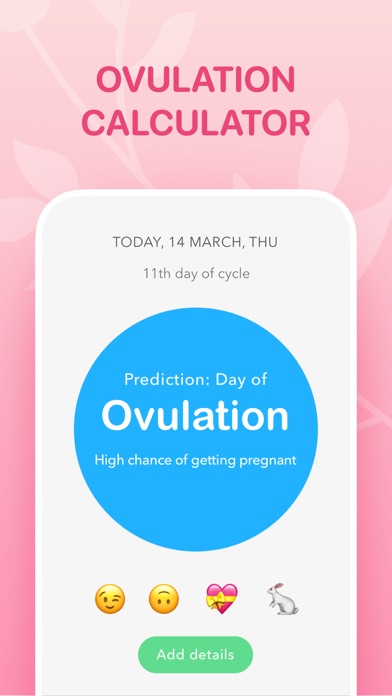 Screenshot #1 pour Regle femme Cycle menstruel