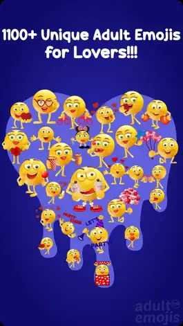 Game screenshot Adult Emoji Keyboard Stickers apk