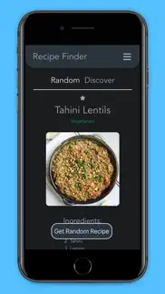 recipe finder - cookbook iphone screenshot 1