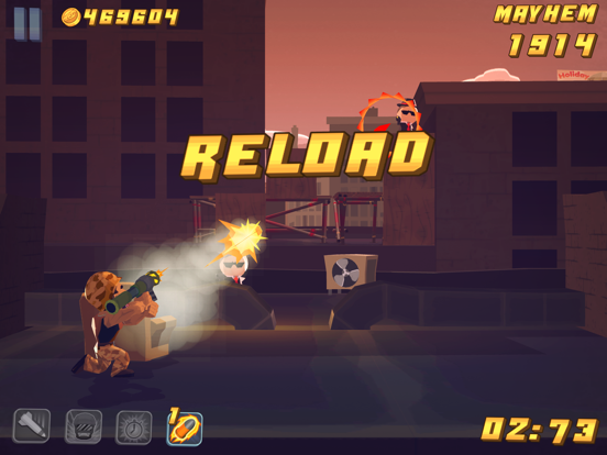 Major Mayhem iPad app afbeelding 2