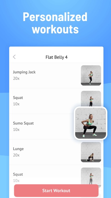 Female Fitness Women Workout Screenshot 4