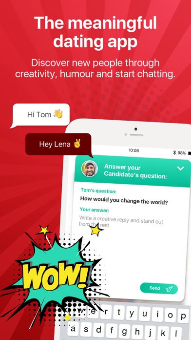 Candidate – Dating App Screenshot