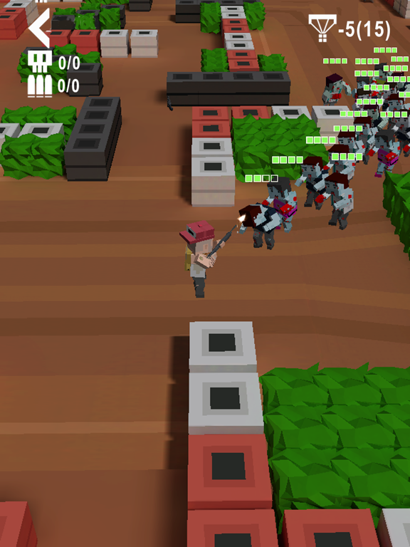 zombie hunters.io iPad screenshot