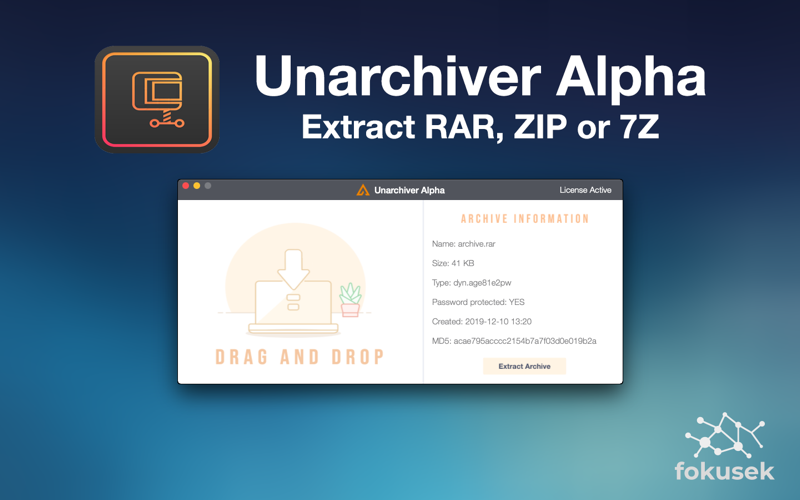 Unarchiver Alpha: Extract File screenshot 2