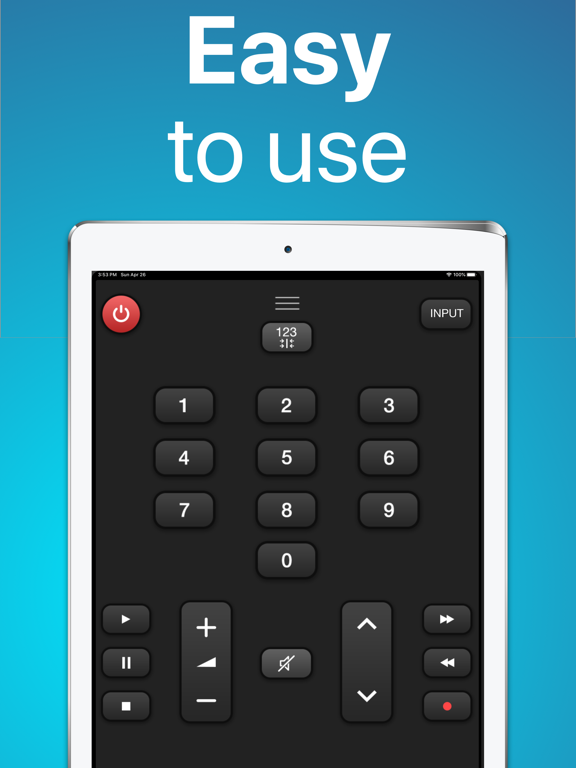 Panamote : Remote for smart tv iPad screenshot 4 - Utilities app