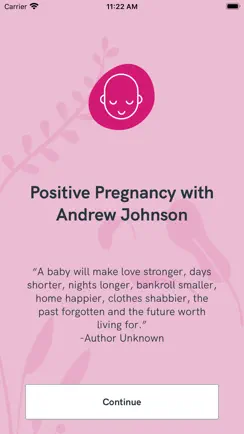 Positive Pregnancy with AJ iPhone image 1