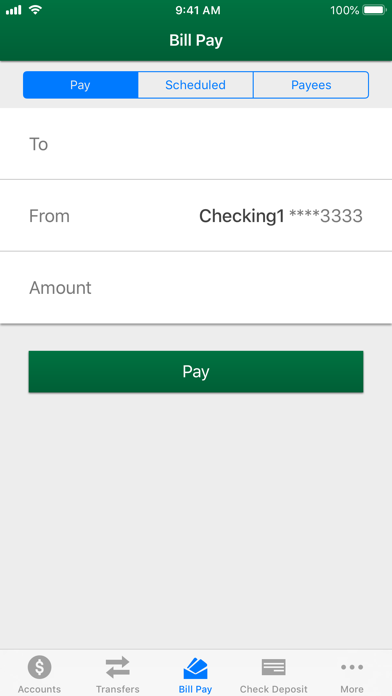 BFG Federal Credit Union Screenshot