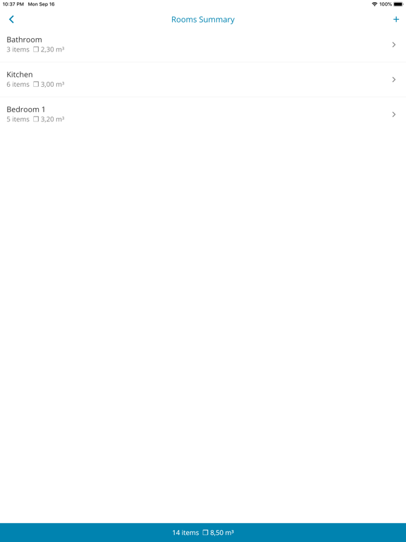 Moving Survey iPad screenshot 6 - Productivity app