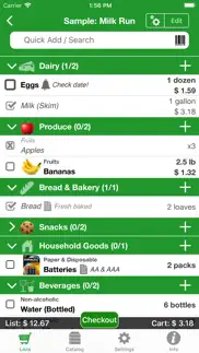 shopping pro (grocery list) айфон картинки 1