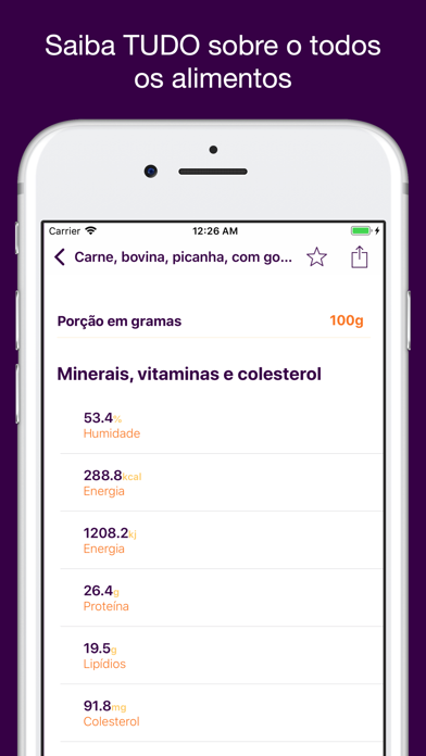 Tabela IBGE de Alimentos screenshot 3