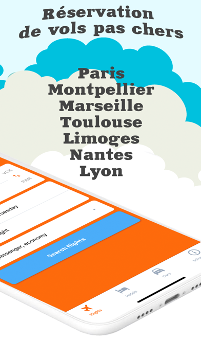 Screenshot #2 pour Vols pas chers:
