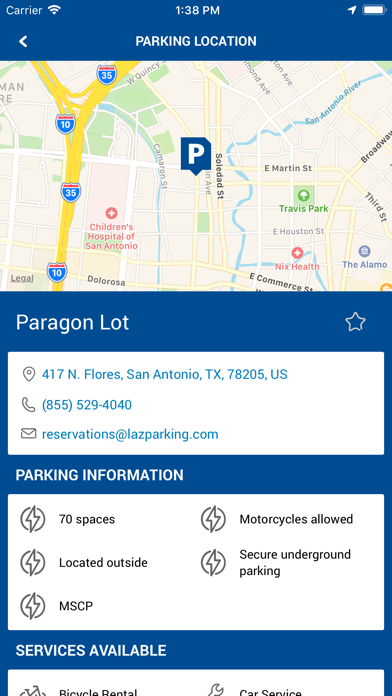 LAZ Parking Screenshot