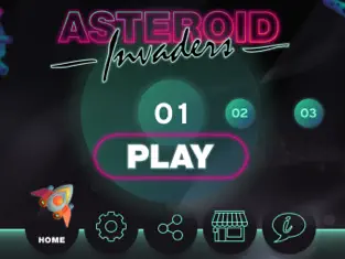 Asteroid Invaders!, game for IOS