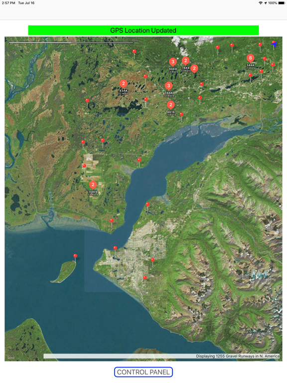 Airport Runway Finder iPad screenshot 6 - Navigation app