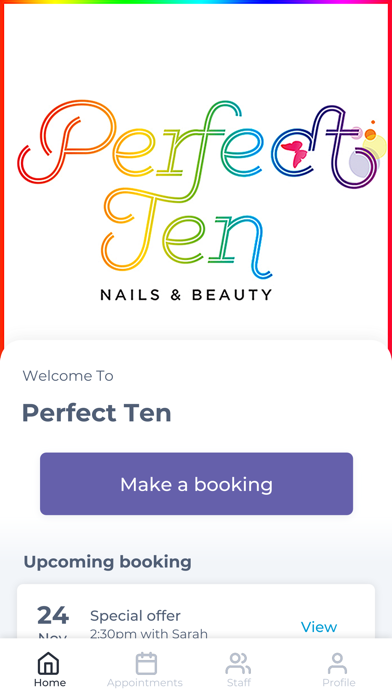 Screenshot #1 pour The Perfect Ten App