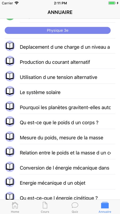 Cours de Physique screenshot-7