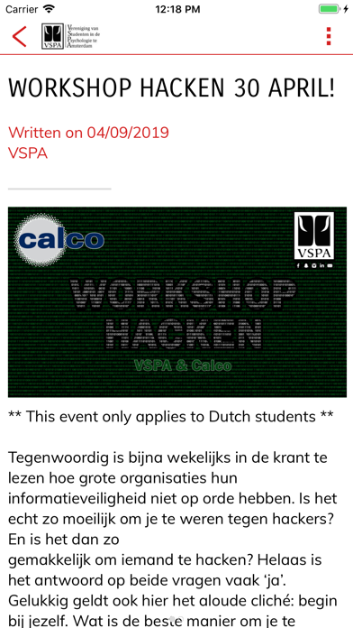 Screenshot #2 pour VSPAmsterdam