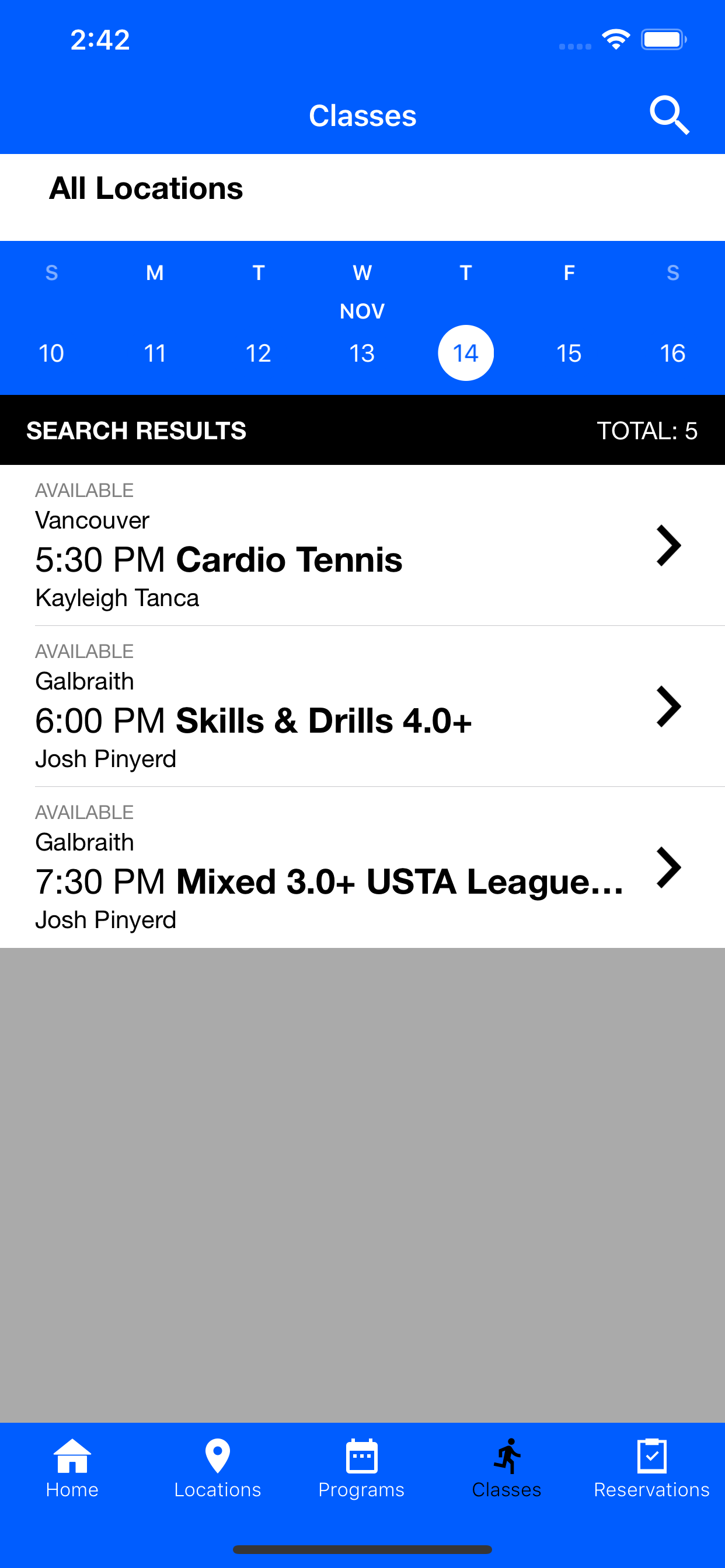 PNW Tennis Centers