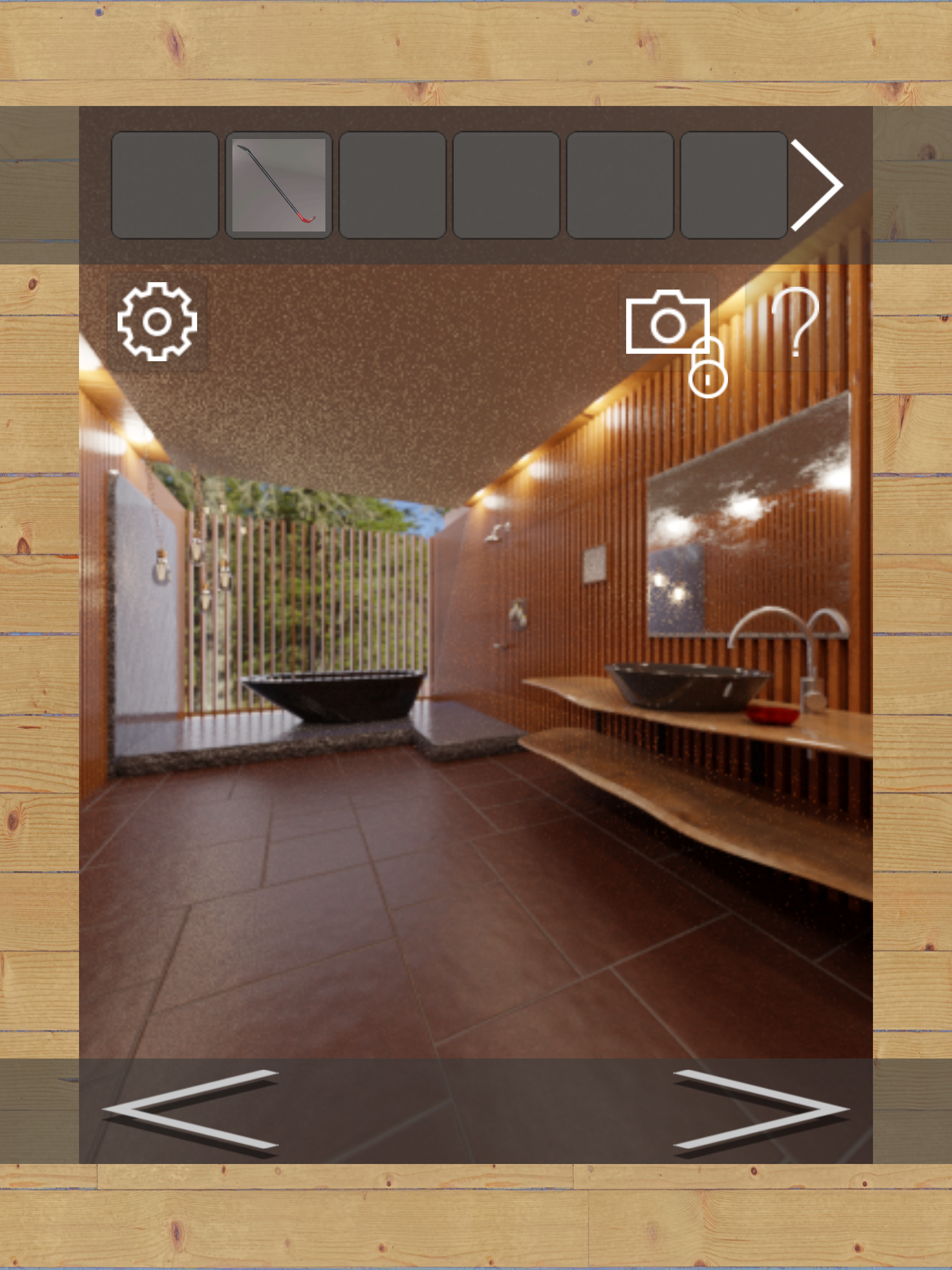 Escape from Wooden Lodge Hotel