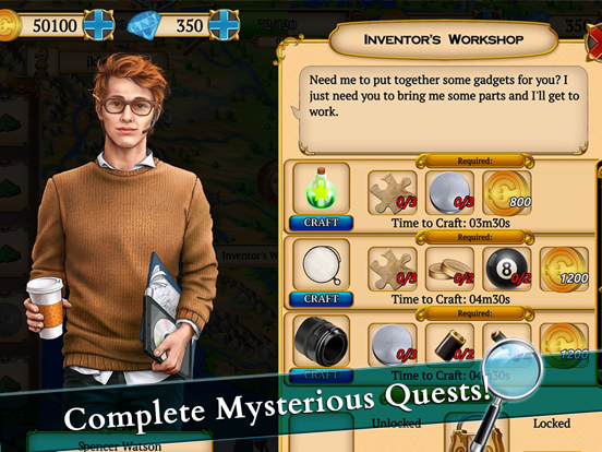 Mystery Society 2: Hidden Case iPad screenshot 5 - Games app